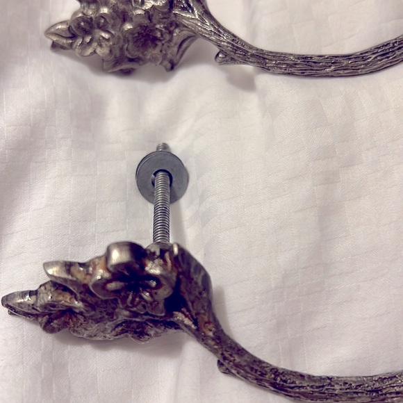 Treee Same size pewter ornate design handles. Never used. - Picture 2 of 9